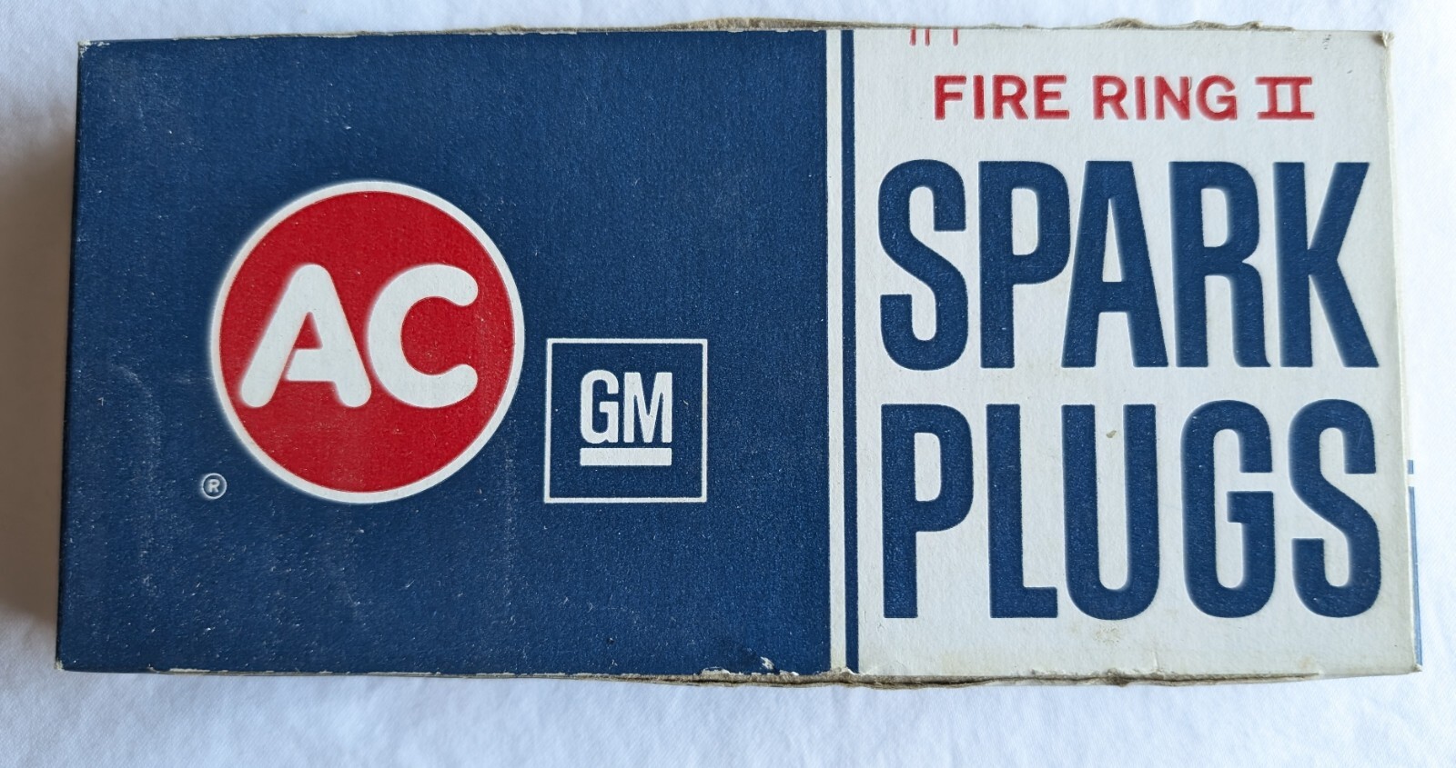 Vintage NOS AC Delco Fire Ring II 43TS Spark Plug Set Of 8 