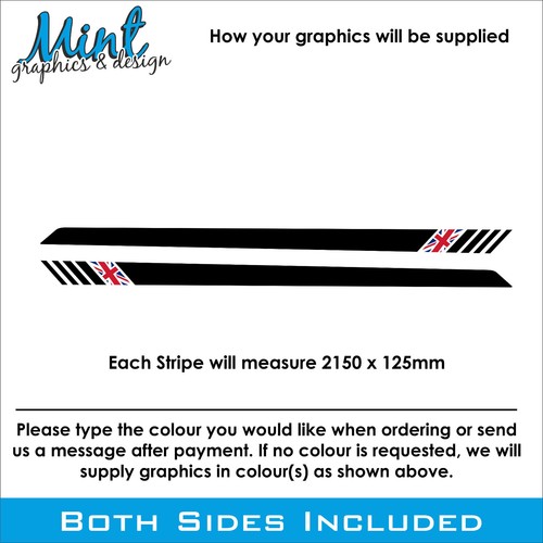 SWB VAUXHALL VIVARO Camper Side Stripes Decals Stickers Van Graphics 497 - Picture 2 of 4