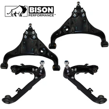Bison Performance 4pc Front Upper and Lower Control Arms Kit For Colorado Canyon