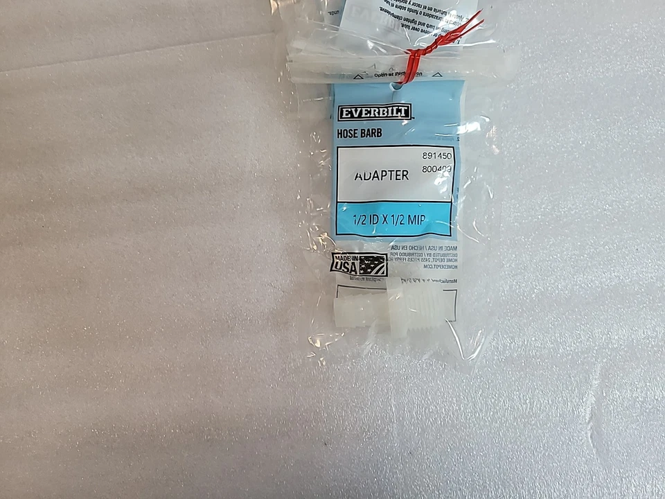 5PK  Everbilt 1/2 in. Barb x 1/2 in. MIP Nylon Hose Barb Adapter Connectors - Image 2 of 4