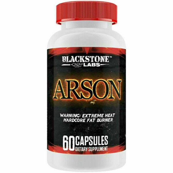 Blackstone Arson Thermogenic Fat Burner Capsule 60 Count for sale