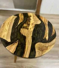 Luxury Epoxy Table Art - Modern Wood Tables & Unique Resin Table - Custom Decor