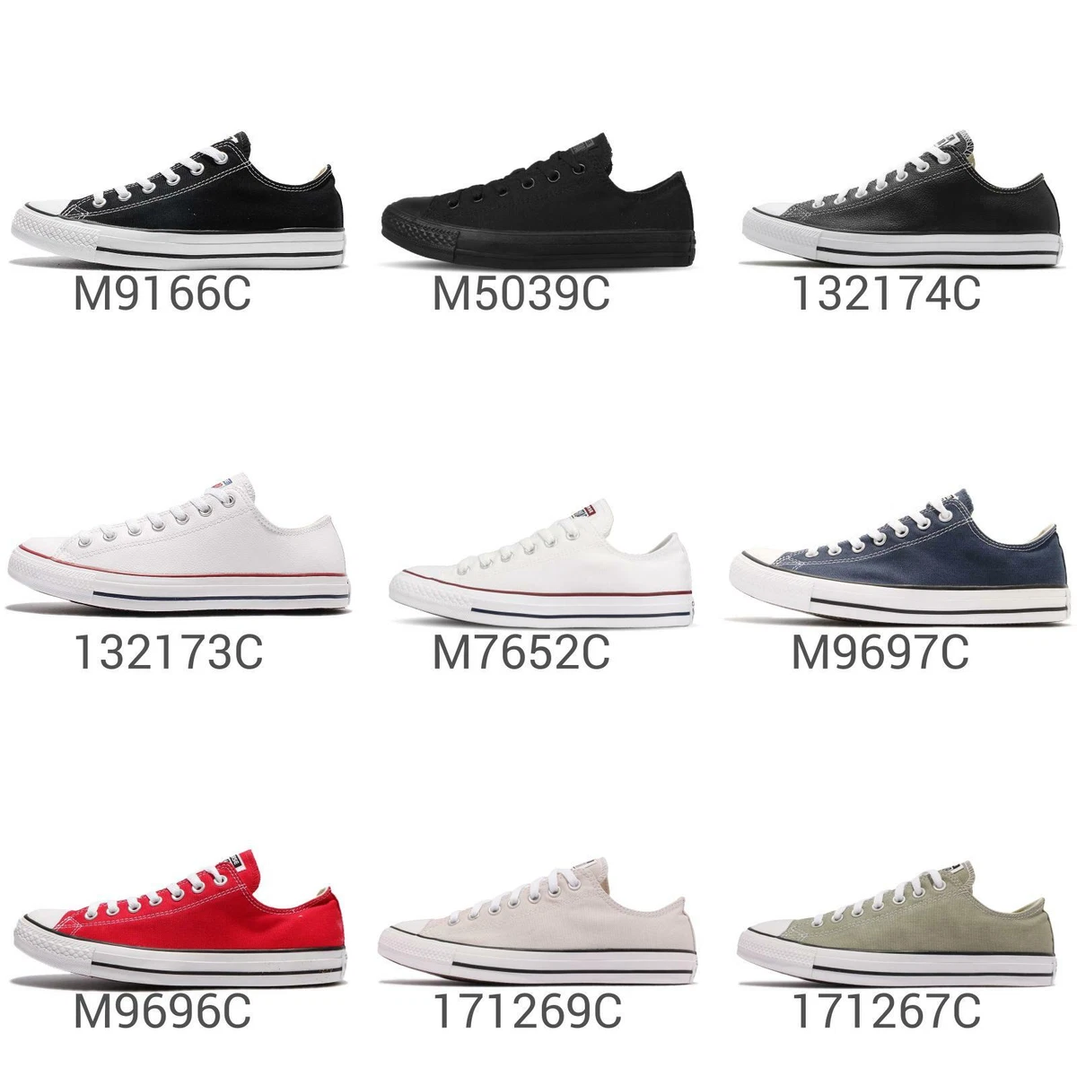 Kinds of converse shoes deals