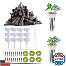 133 Pack Hydroponic Pods Supplies for Aerogarden Pods, Grow Sponges for Hydro 0.34 per gallon