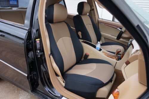 FOR MERCEDES-BENZ E320 E350 NEO SUPREME CUSTOM FIT 2 FRONT SEAT COVERS 11 COLORS - Bild 6 von 11