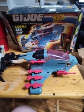Hasbro G.I. Joe Cobra Sea Ray Vehicle 1986 with Original Box