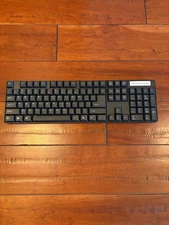 Wireless Keyboard and Mouse Set - 2.4 GHz, Black Matte Finish, with Batteries