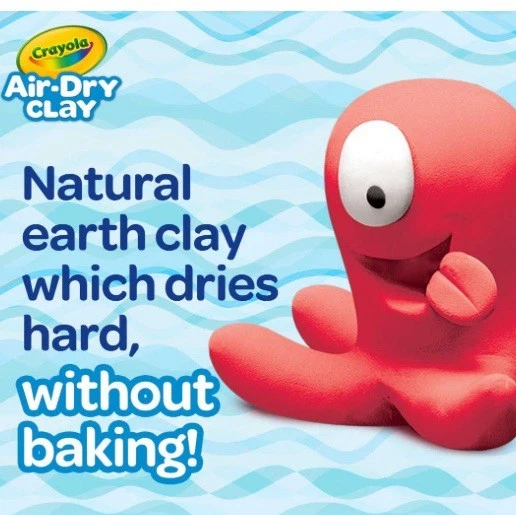 Crayola Cubo de 5 lb de arcilla de modelado autoendurecible secado al aire blanco Foto 3 de 4