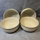 Dansk Bistro Green Christianhavn Fruit Cereal Bowls VGC Clean No Chips