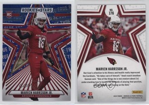 2024 Panini Rookies & Stars Rookies True Blue /149 Marvin Harrison Jr #176 RC