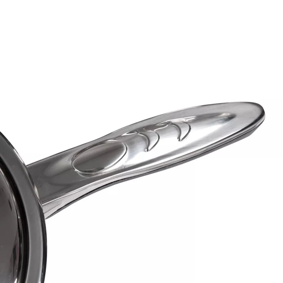 SET BATTERIA DI PENTOLE  23 PEZZI IN ACCIAIO INOX INDUZIONE ANTIADERENTE AMC - Immagine 3 di 4