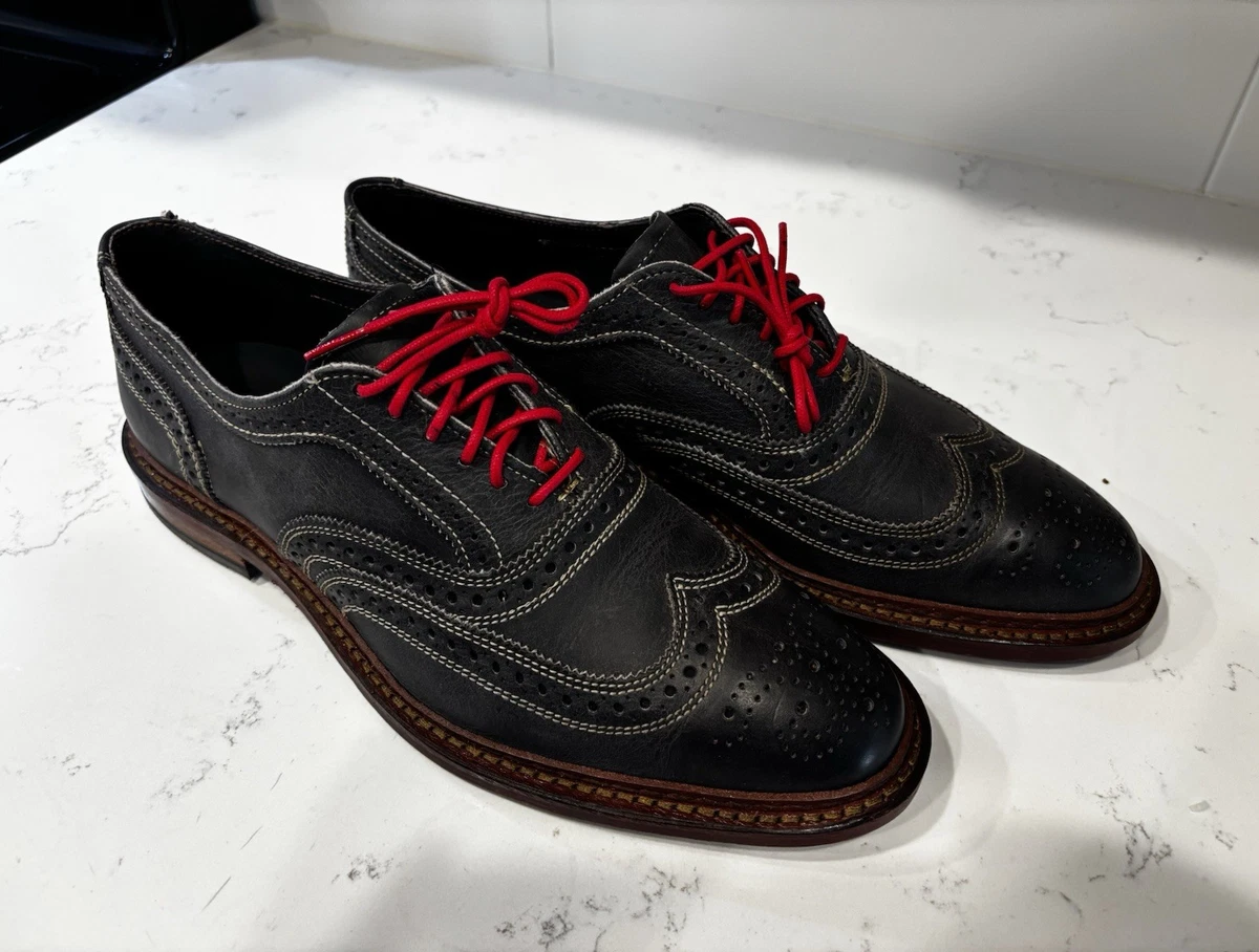 Oxford Leather Upper Red Dress Shoes for Men for sale | eBay