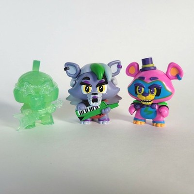 Funko Mystery Minis Lot FNAF Montgomery Gator Glamrock Five Nights at Freddy's