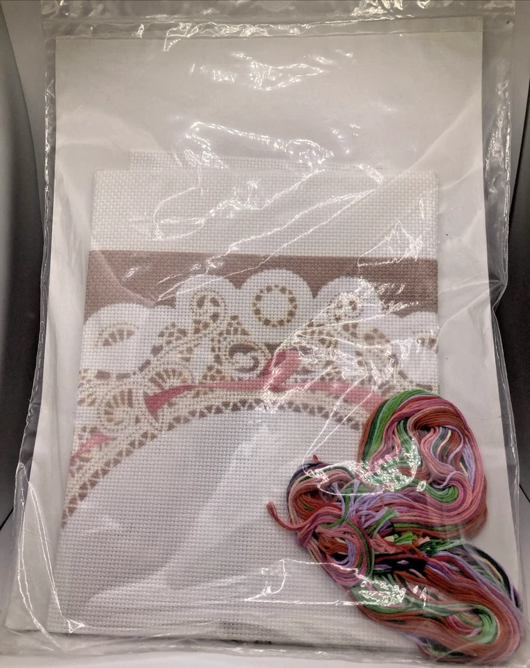 Kit de punto de cruz contado algo especial imagen de encaje Nosegay 50230 - De colección Foto 2 de 3