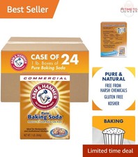 Baking Soda 16 oz Pack of 24 All-Natural Multipurpose Cleaner Deodorizer
