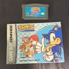 THQ Sonic Advance Nintendo Game Boy Advance with Manual