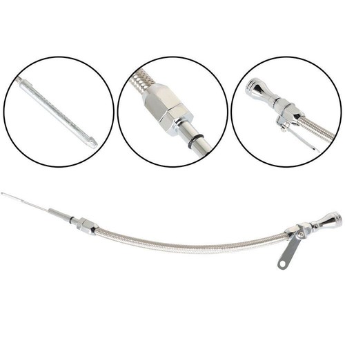 Flexible-LS Stainless Oil Dipstick For LSX/LS1/LS2/LS2 LS6 4.8L 5.7L 6.0L 6.2L - Picture 18 of 24