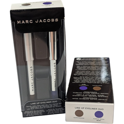 Marc Jacobs Gel Liner Highliner Mini 2pc Set (Earthquake & Purple Reign) NIB