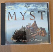 Myst MPC/Windows with User's Manual PC 