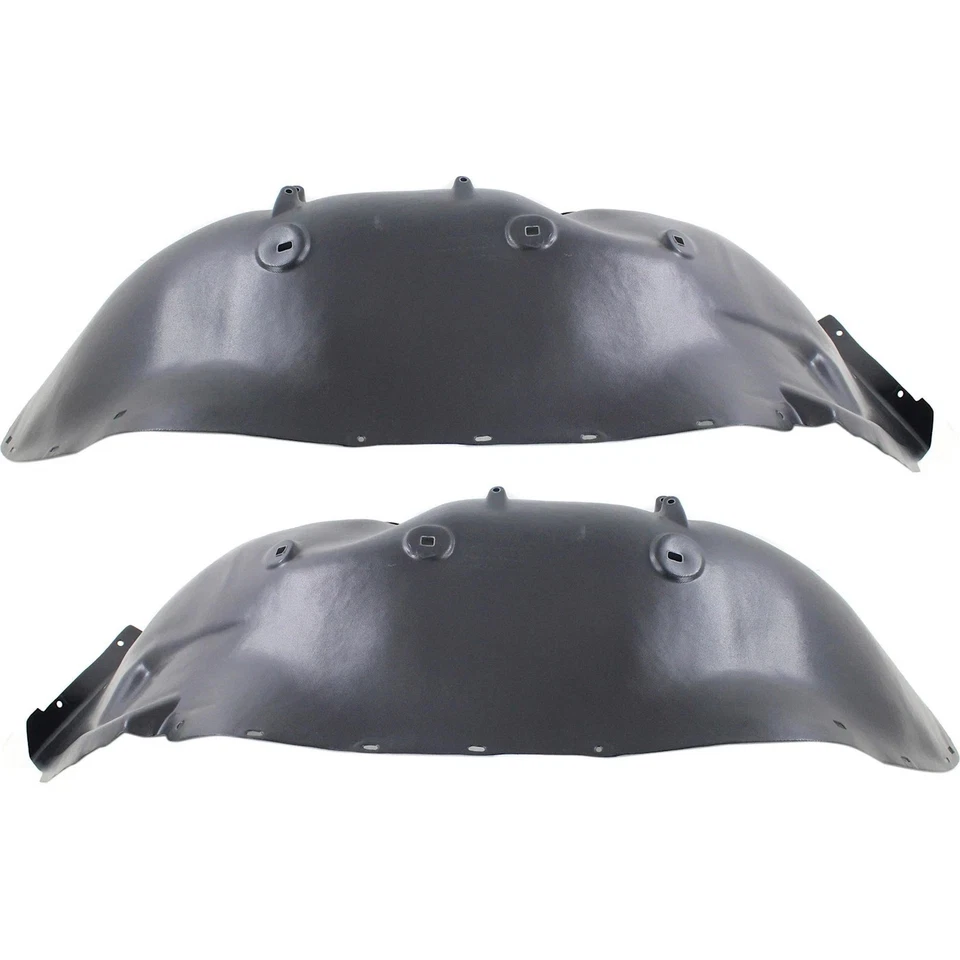 Set of 2 Fender Liner For Chevrolet Silverado 2500 HD 2011-2014 Front Foto 2 de 4