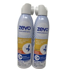 Zevo P  G Wasp Hornet and Yellow Jacket Killer 10 oz Natural Spray Pack of 2 