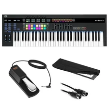 Novation SL MkIII 61-Note MIDI Keyboard Controller w/ Pedal, Cover & Cable