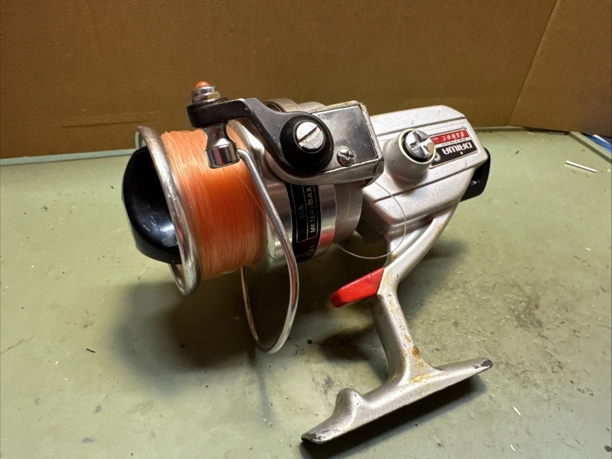 daiwa 2500c reel Vintage Daiwa 2500C Saltwater Ball Bearing Spinning Reel Made In Japan Rare