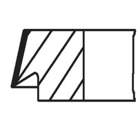 Kolbenringsatz Mahle 205 22 V0 Kurbeltrieb