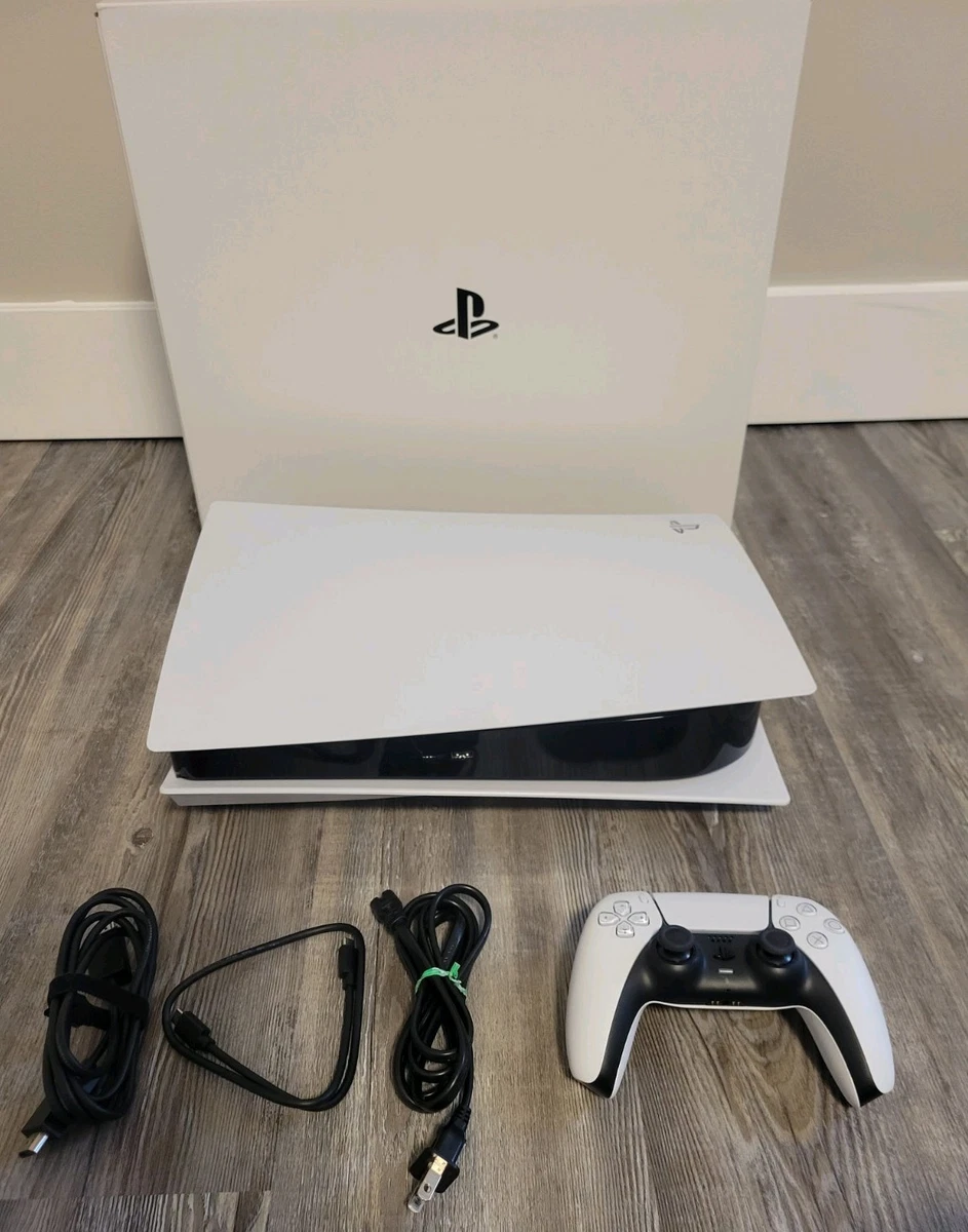Sony PlayStation 5 Blu-Ray Edition White 825GB Consoles for sale