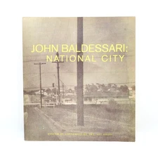 John Baldessari, National City, Art Exhibition Catalog, 1996, MOCA-SD, Softcover