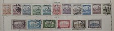 Timbres Hongrie série complète de 1916-1918