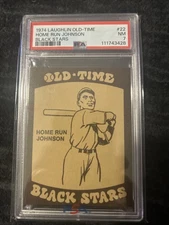 Grant Home Run Johnson 1974 Laughlin Old Time Black Stars #22 PSA 7 NM