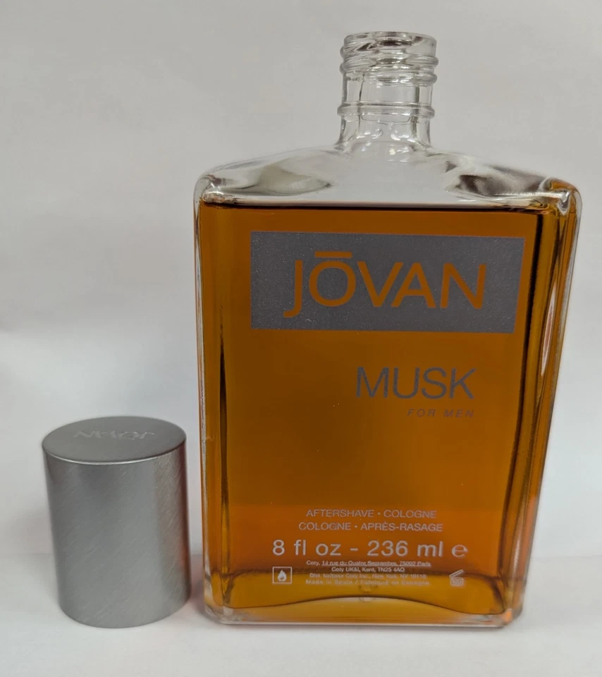 1PÇ COLÔNIA PÓS-BARBA JOVAN MUSK PARA HOMENS 8 fl oz NOVA NA CAIXA - Imagem 2 de 4