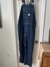 Carhartt Loose Fit Men’s Bib Overalls 46x32 Model OR4672-M