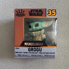 Funko Minis Star Wars The Mandalorian Grogu Vinyl Figure #35