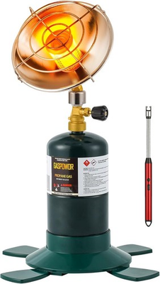 #ad #ad 6200BTU Propane Heater with Windproof USB Lighter Gas Heater Camping $29.90