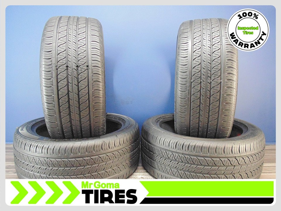 4 CONTINENTAL PROCONTACT RX T2 XL 255/45R19 TIRES 7.7/32 TREAD TESLA