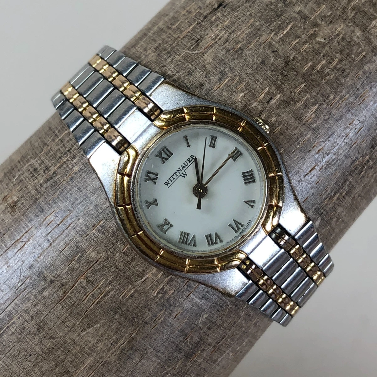 Wittnauer Silver Stainless & Blue Ladies Tank Watch Date Window Needs Battery‎ Wittnauer Women Rectangle Wristwatches for sale | eBay main image 3