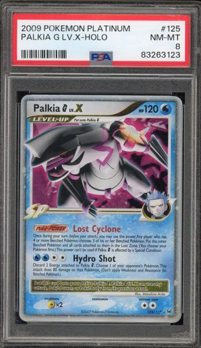 Palkia G LV.X graded PSA 8 for sale on eBay