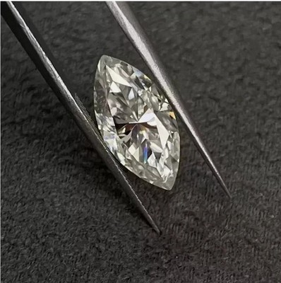 2.00 Ct Marquise Cut Natural D Color Loose Lab Grown CVD Diamond VVS1 Certified