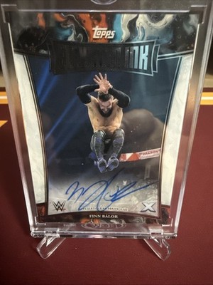 2025 Topps WWE Exalted #1 Finn Balor Elevated Ink On Card Auto