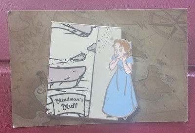 DISNEY PIN PETER PAN 65TH ANNIVERSARY COLLECTION WENDY NEVERLAND MAP MYSTERY