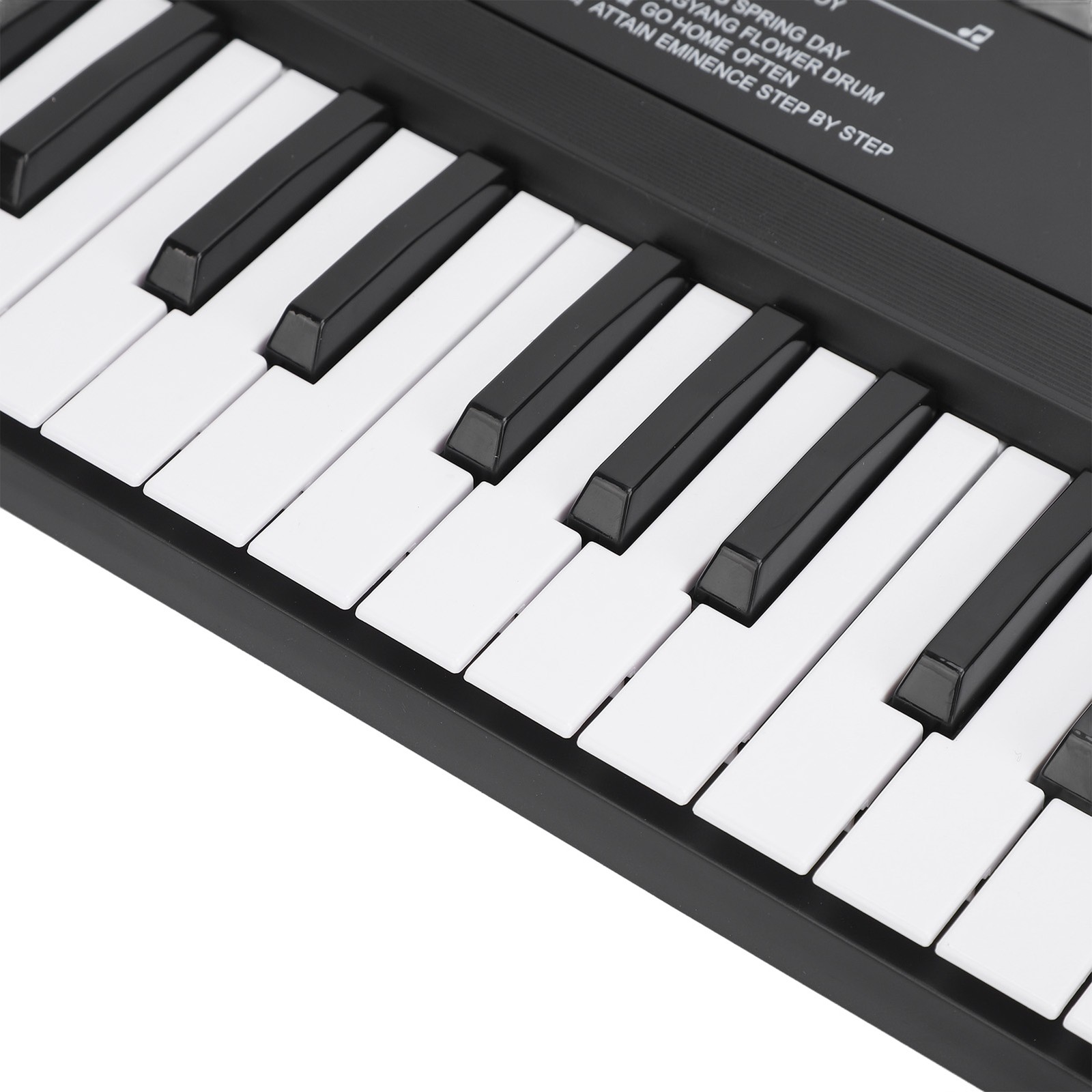 Pianoforte tastiera 61 tasti tastiera plastica liscia pianoforte elettrico compatto foto 6