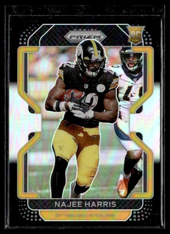 L33,941 - 2021 Panini Chronicles Prizm Black Silver #6 Najee Harris
