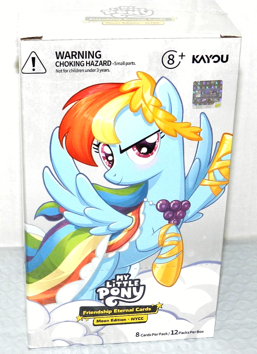 MY LITTLE PONY CCG FRIENDSHIP ETERNAL MOON EDITION NYCC BOOSTER