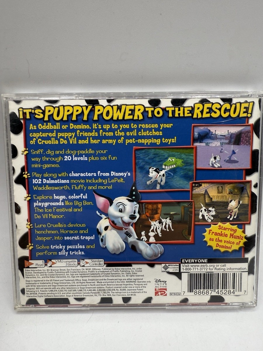 Disney's 102 Dalmatians Puppies to the Rescue Sega Dreamcast