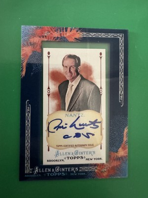 2011 Topps Allen and Ginter Auto Jim Nantz CBS Masters Autograph Hello Friends