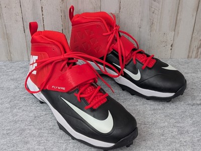 Nike Zoom Code Flywire Football Cleats Mens 17 Red/Black 603350-016