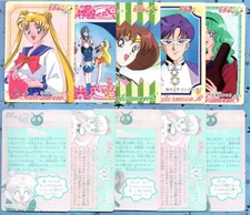 Carddass Part 6 Cards YOU PICK Sailor Moon R Bandai RESTOCKED 1994 Japan