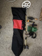 Tesoro Deleon Metal Detector With Extras. Pin Pointer, Plus More, Original Coil